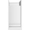 Ekena Millwork Standard Traditional Architectural Grade PVC Bracket with Traditional Ends, 5"W x 12"D x 12"H BKTP05X12X12TRA01 - alternate 2